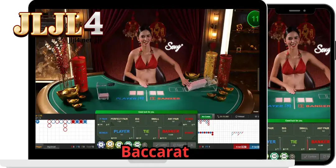 Sexy AE Live Baccarat sa JLJL4 – Paano Maglaro, Estratehiya at Kumpletong Gabay sa Panalo 2 Interface at Graphics ng Sexy AE Baccarat